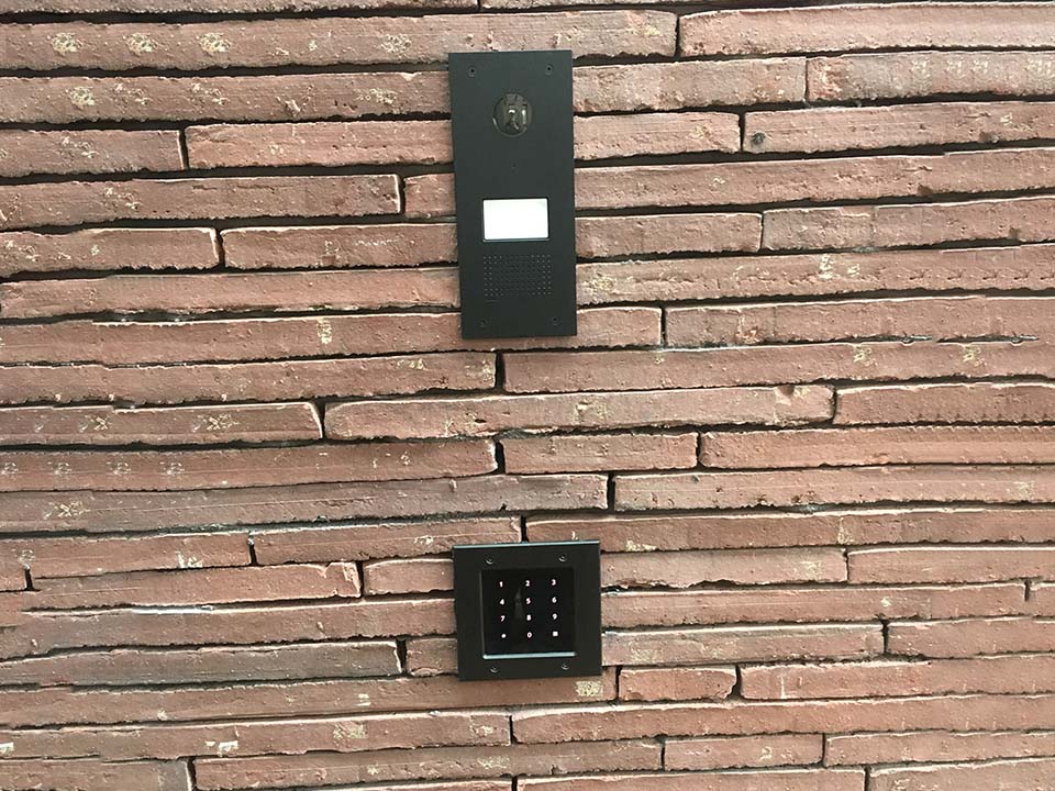 Elektronisch codeslot voordeur
